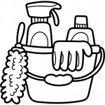 Icône produits ménagers